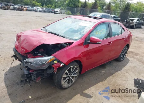 2017 Toyota Corolla Se from USA, damaged, VIN 2T1BURHE8HC928450